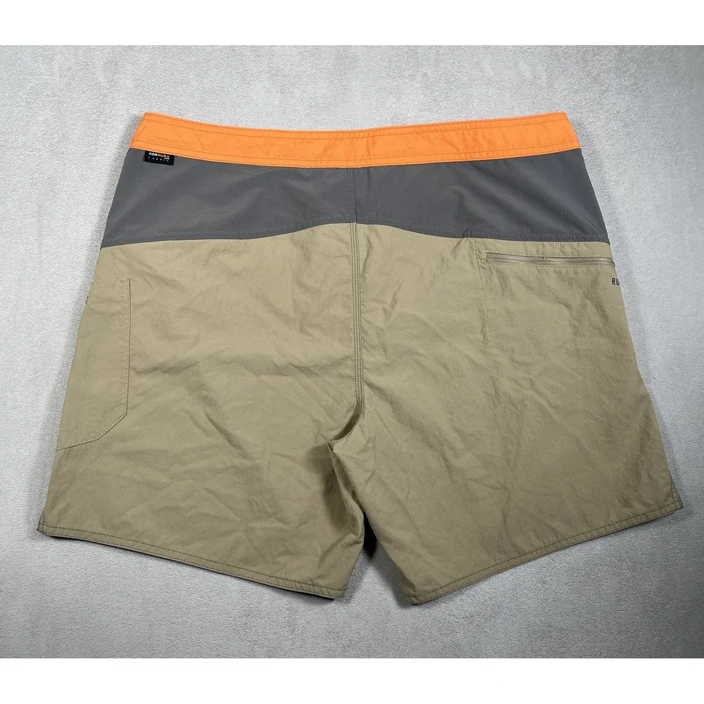Roark 'The Boatman' Board Shorts Men's Size 38 Cordura Fabric NWT-$85 MSRP